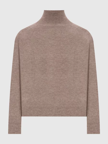 Шерстяные носки Max Mara Weekend для гольфа бежевые