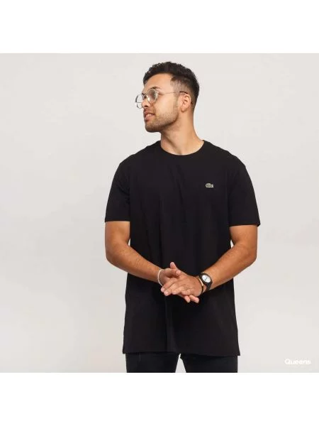 T-shirt LACOSTE Base T-shirt Black M czarna