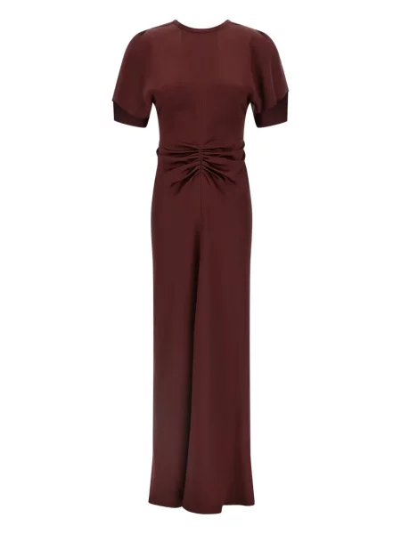 Rochie Victoria Beckham de costum roșu
