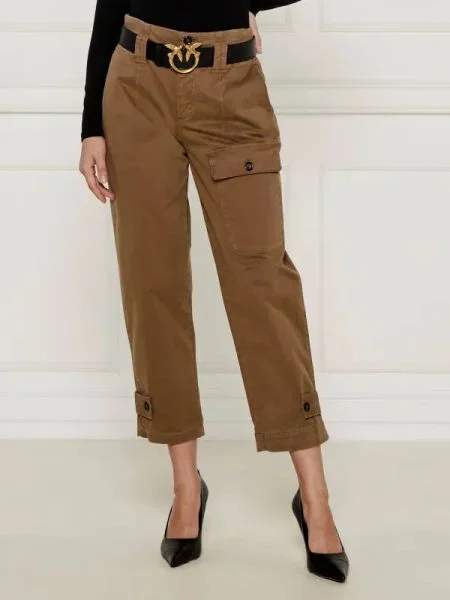 Pinko Pantaloni cargo GLOBO maro