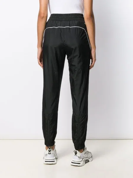 Pantaloni Puma cu imagine alergare negru