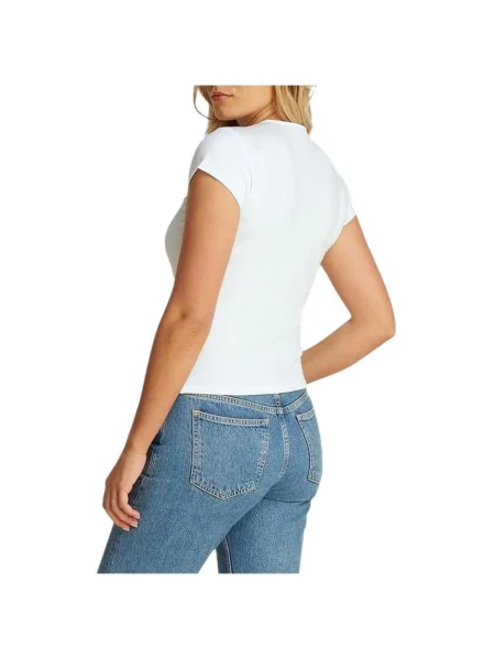 Tricou Calvin Klein Jeans alb