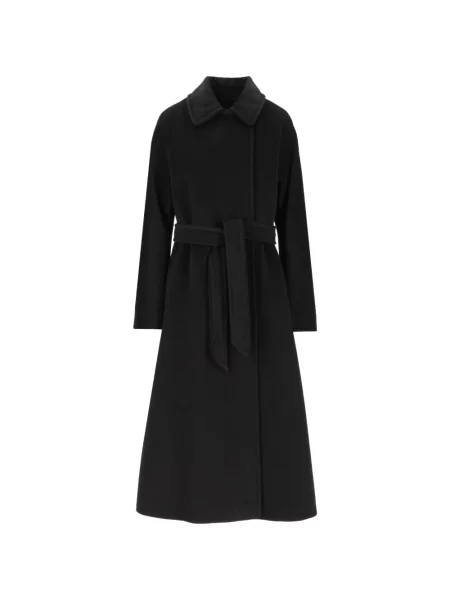 Ζωσμένος παλτό Max Mara μαύρο