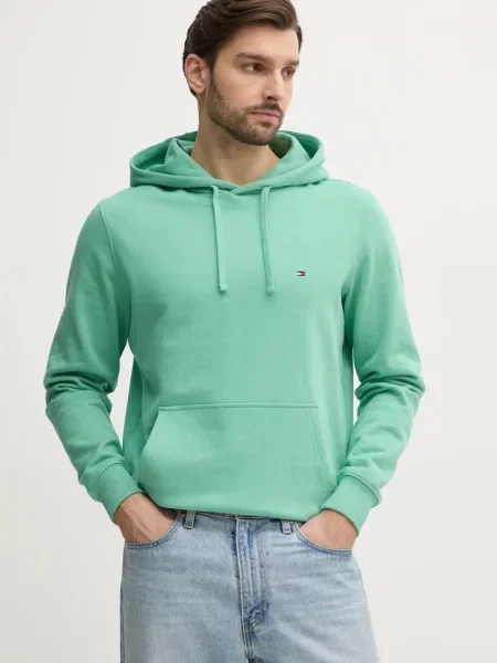 Tommy Hilfiger Суитшърт Essential зелен