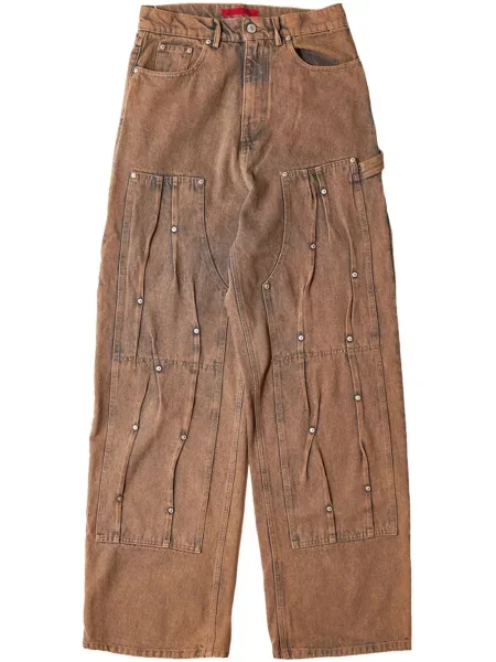 Дънки Kusikohc кафяво