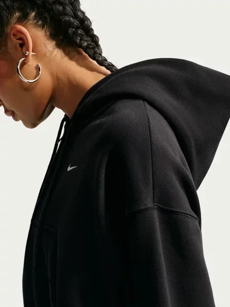 Nike Sportswear кофта на застібці з капюшоном з бавовною Studio Fleece