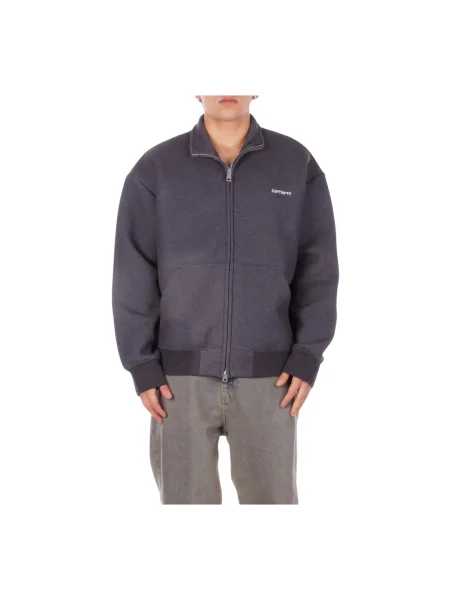 Bluza z kapturem Carhartt Wip z logo szara