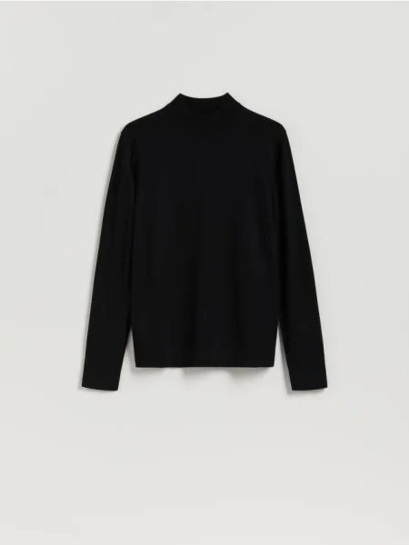 Reserved Pulover cu conținut ridicat de negru