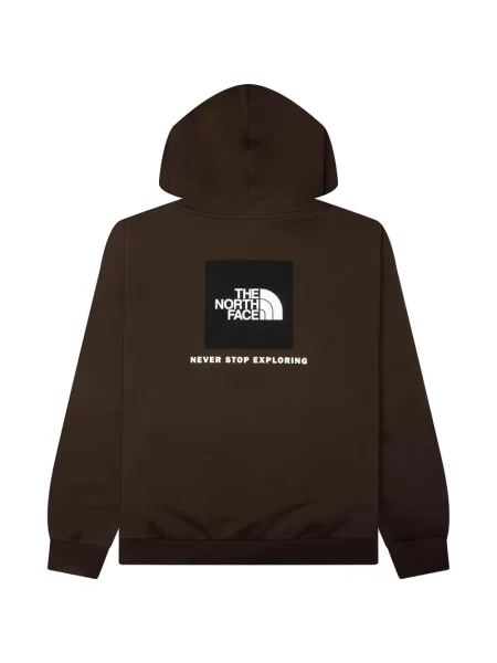 Hoodie The North Face καφέ