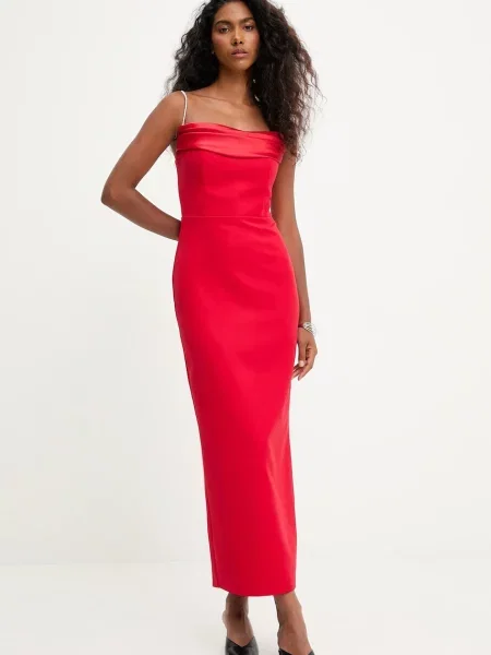 Obleka Answear.LAB rdeča