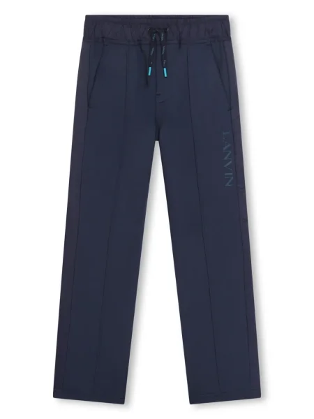 Spodnie dziecięce Lanvin Enfant niebieskie