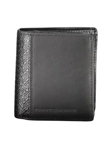 Portfel Tommy Hilfiger skórzany czarny