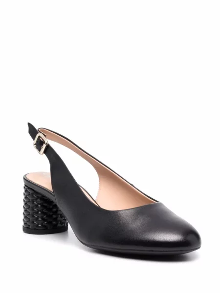 Pantofi cu toc Geox slingback negru