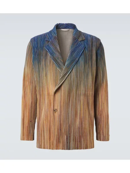 Sako Homme Plissé Issey Miyake hnědé