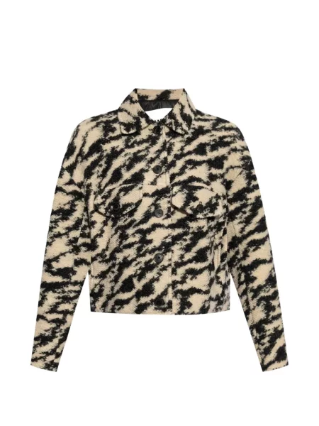 Decupat geacă Isabel Marant cu imprimeu abstract