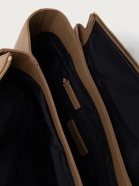 Tommy Hilfiger чанта tote дамска от имитация на кожа ESSENTIAL бежово