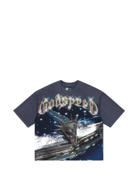 Tricou Godspeed albastru