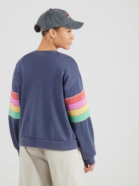 RIP CURL Mikina SURF REVIVAL tyrkysová / tmavomodrá / ružová / svetločervená námorníctvo
