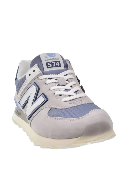 Papuci New Balance din piele de căprioară negru