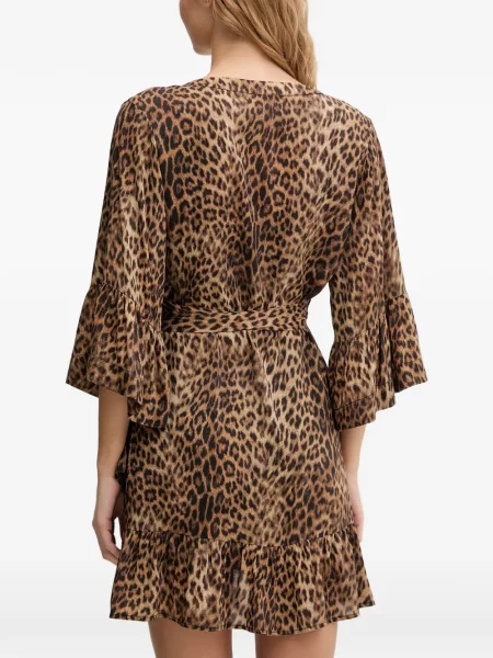 Rochie mini Melissa Odabash cu imagine maro