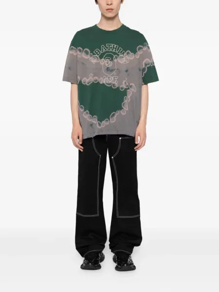 Къс тениска A Bathing Ape® зелено