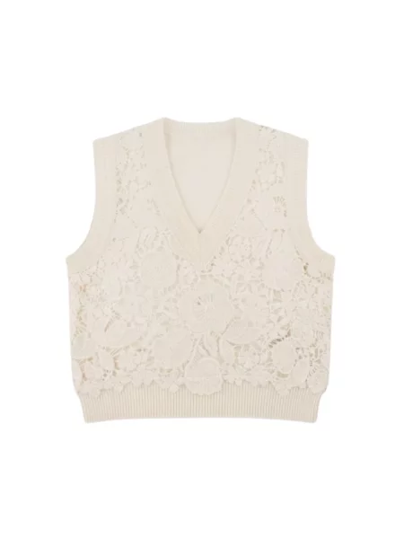 Sweter Ermanno Scervino beżowy