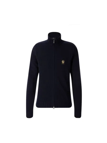 Kardigan Belstaff wełniany niebieski