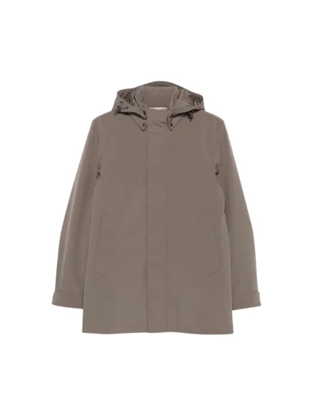 Płaszcz Woolrich softshell szary