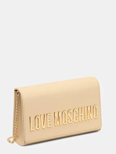Love Moschino torebka beżowa