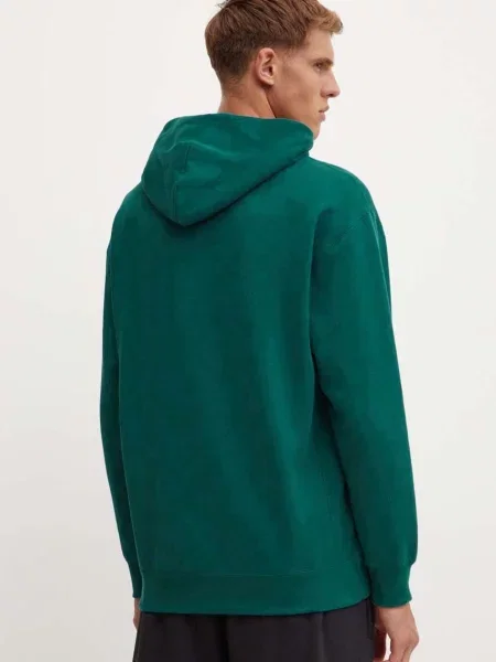 Кофта Puma з капюшоном меланж зелений