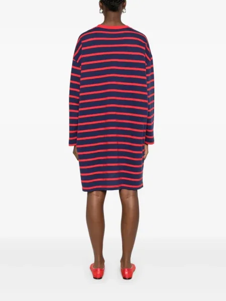 Tricou 6397 cu dungi albastru