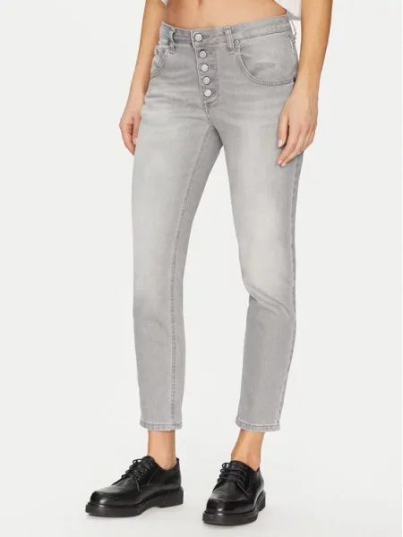 Jeans hlače Please siva