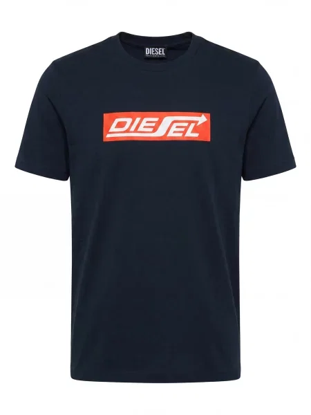 DIESEL Tricou T-Just bleumarin