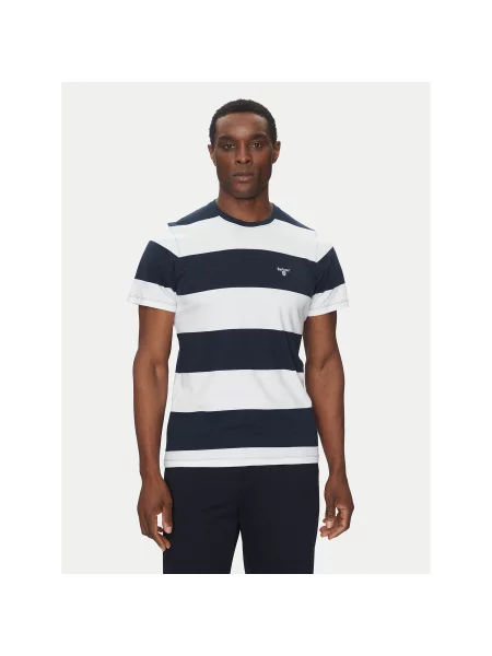 Barbour Majica Whalton Mornarsko Tailored Fit modra