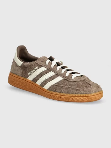 Adidas Originals sneakers din piele Handball Spezial W maro