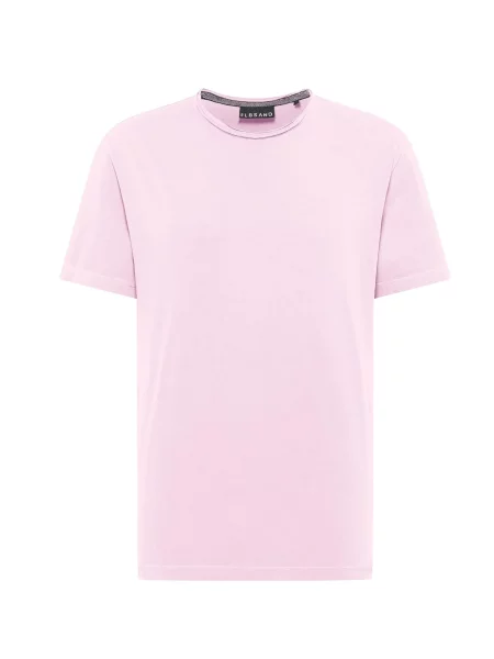 Elbsand Tricou Palle roz alb