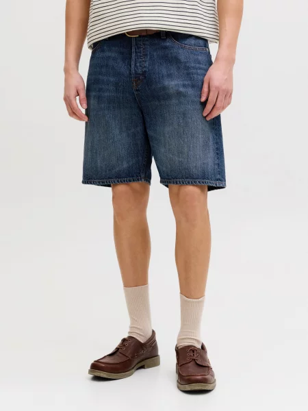 JACK & JONES Džinsai JJITONY JJORIGINAL tamsiai mėlyna