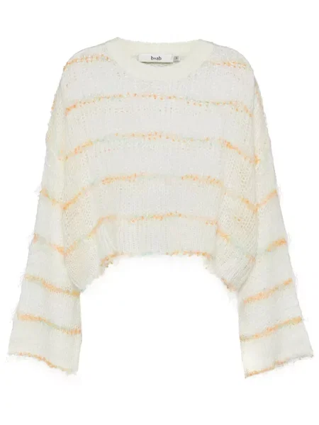 Dzianinowy długi top B+ab