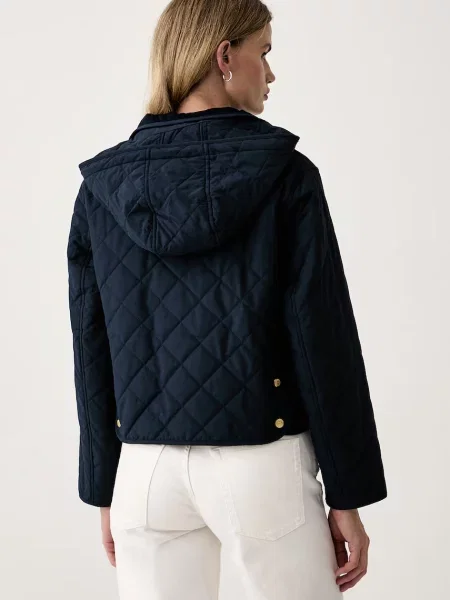 Tommy Hilfiger krótka kurtka granatowa