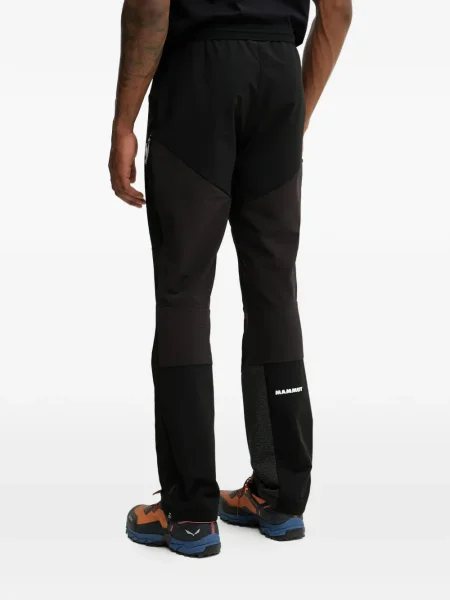 Kalhoty Mammut s autogramem černé