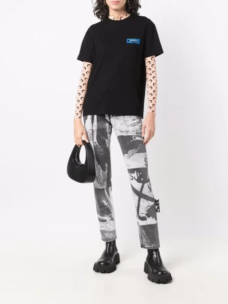 Kelnės Off-white balta
