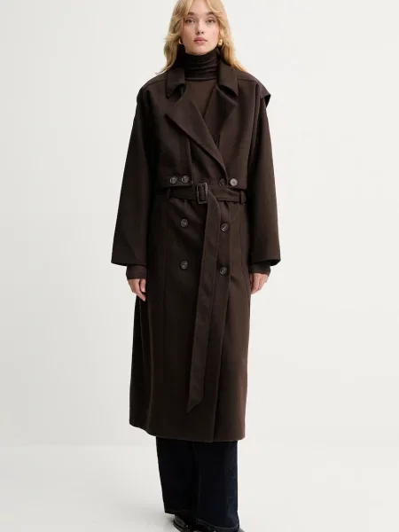 Лонгслів Gestuz коричневий