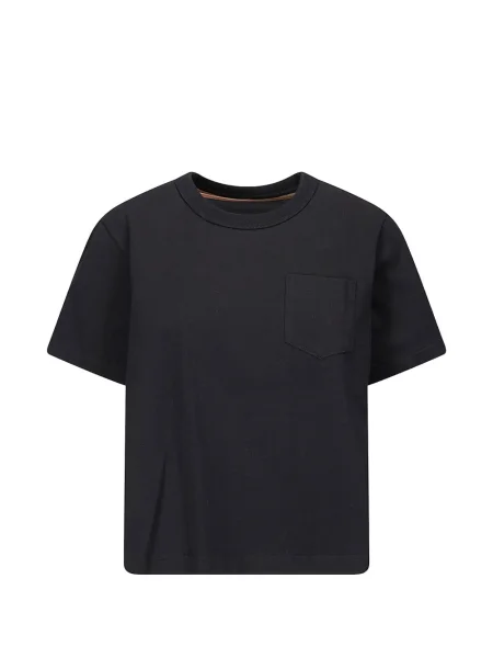 Tricou Sacai cu dungi negru