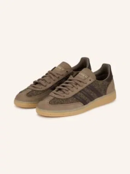 Adidas Originals Tenisky Handball Spezial černošedá / tmavě hnědá zelená