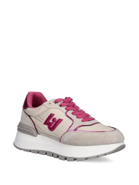 Sneakerși Liu Jo cu șireturi din dantelă chunky