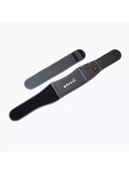 Pas ogrzewany z wejściem USB Glovii szary