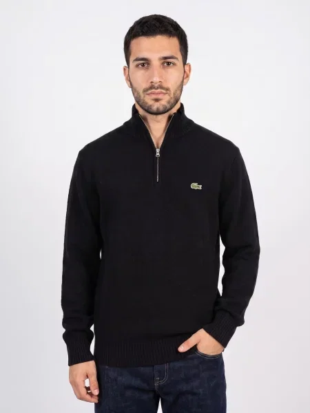 LACOSTE Kardigan černá