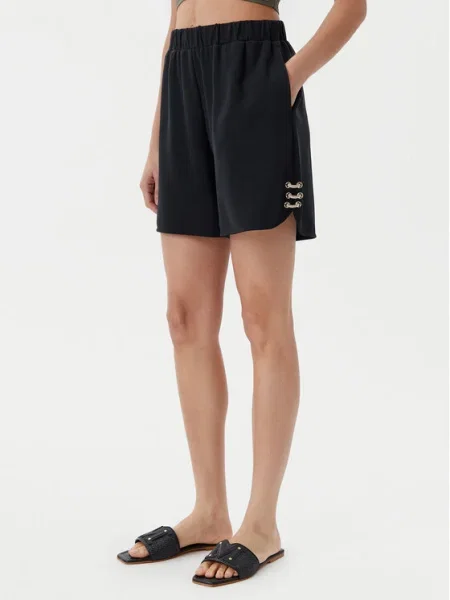 Liu Jo Шорти от плат черен