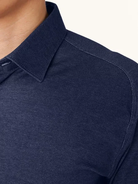 Desoto Košile Slim Fit modrá