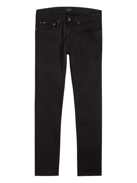 Polo Polo Ralph Lauren de catifea cord în carouri negru